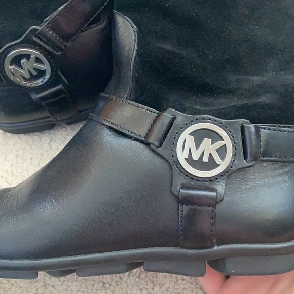 MICHAEL KORS riding boot size 6.5 suede and leather - Picture 5 of 6